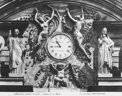 Pediment of Palais du Luxembourg (detail) by James Pradier